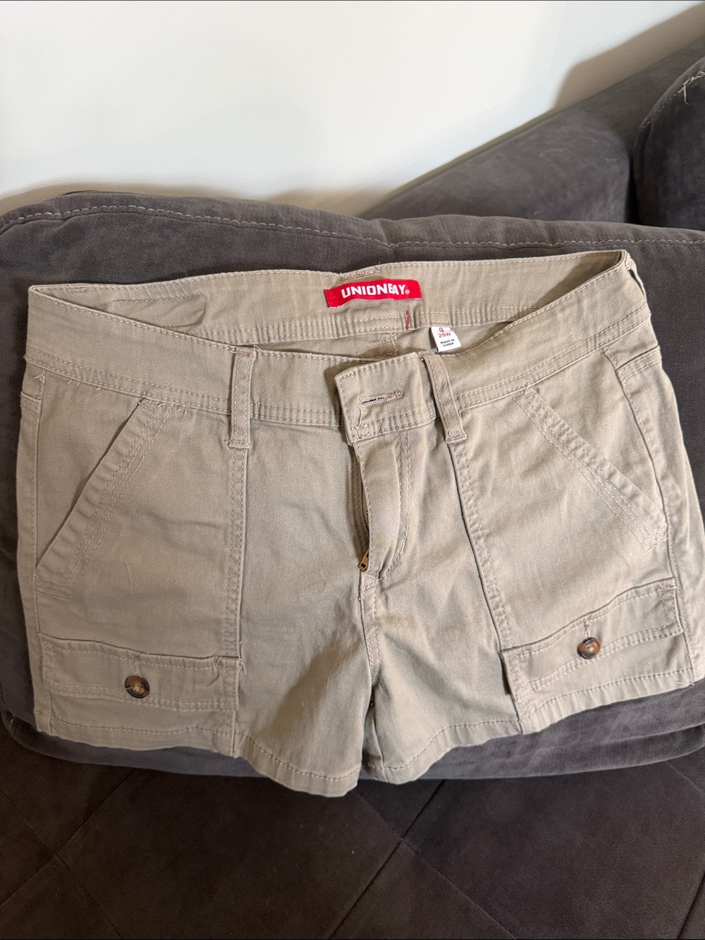 UNIONBAY Beige/Tan Cargo Shorts